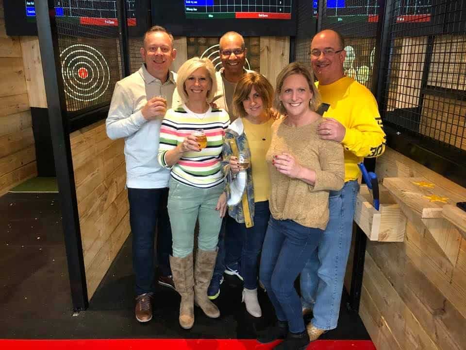 axe throwing special events in Crawfordsville